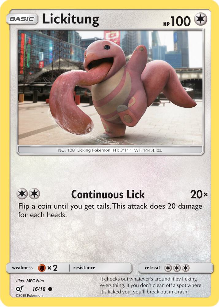 Lickitung 16/18